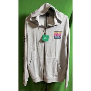 Maui & Sons Original Surf Company Full Zip Graphic Hoodie Men's Size XL NEW NWT